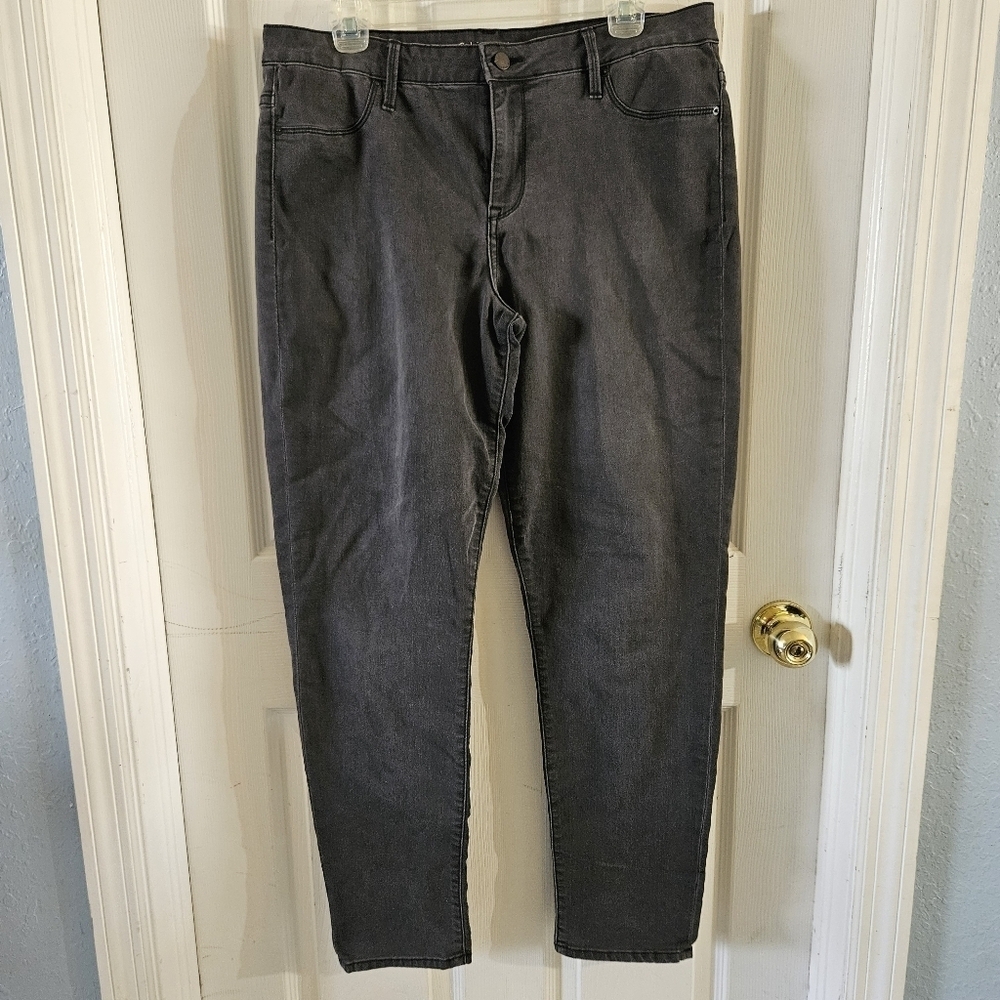 Calvin Klein Jeans Denim Legging Jeans Jeggings Gray Size 33